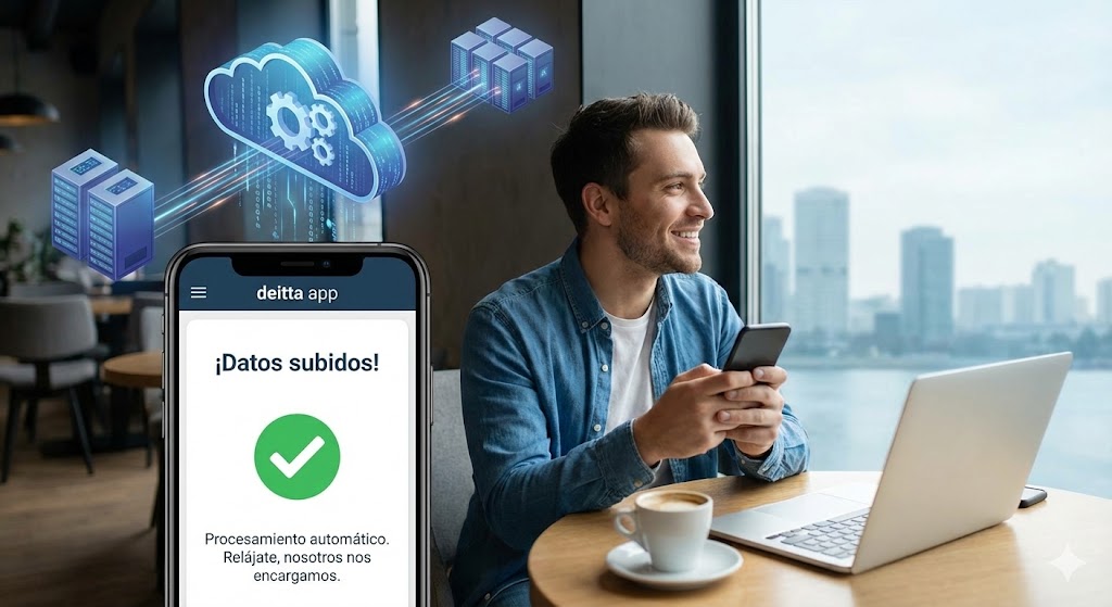 subir datos deitta app