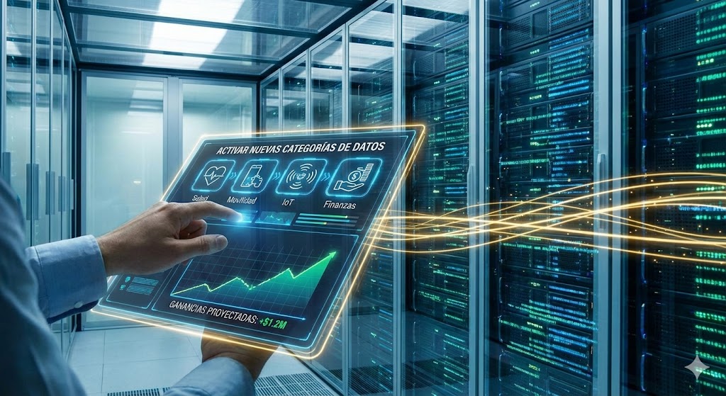 activar nuevas categorías de datos y ganar más